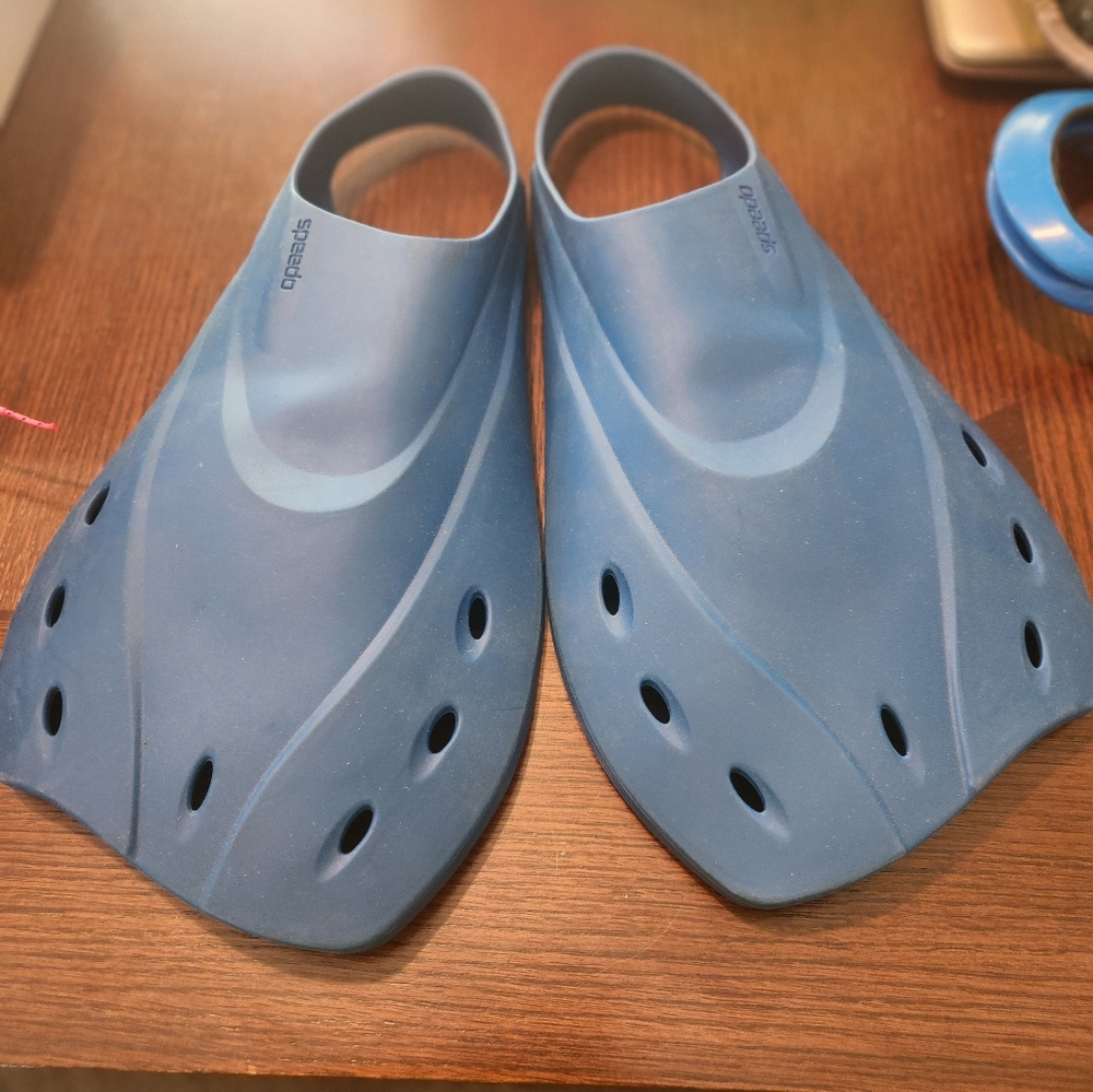 Speedo Blue Swim Fins